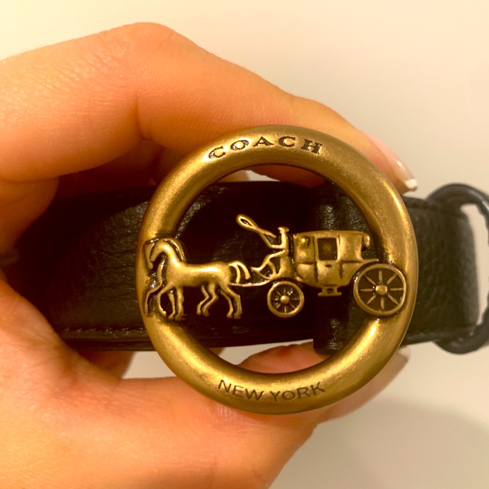 Coach belt.